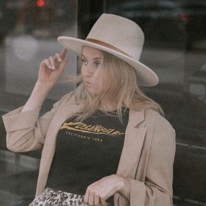 Lack of color hat
